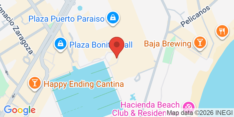 Mapa de la ubicación de Comicx Los Cabos