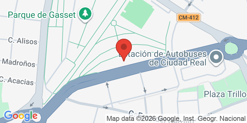 Mapa de la ubicación de Biblioteca Pública del Estado en Ciudad Real