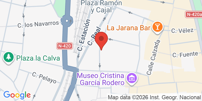 Mapa de la ubicación de La casa de Goa