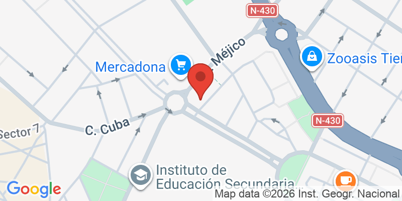 Mapa de la ubicación de Kids&Us Albacete - Inglés para niños