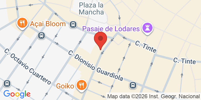 Mapa de la ubicación de Gocco
