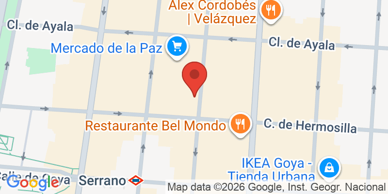 Mapa de la ubicación de Gocco Lagasca