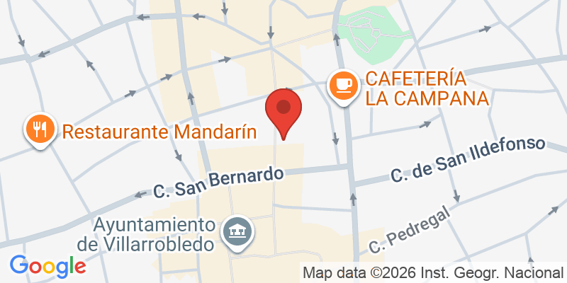 Mapa de la ubicación de Charanga Villarrobledo