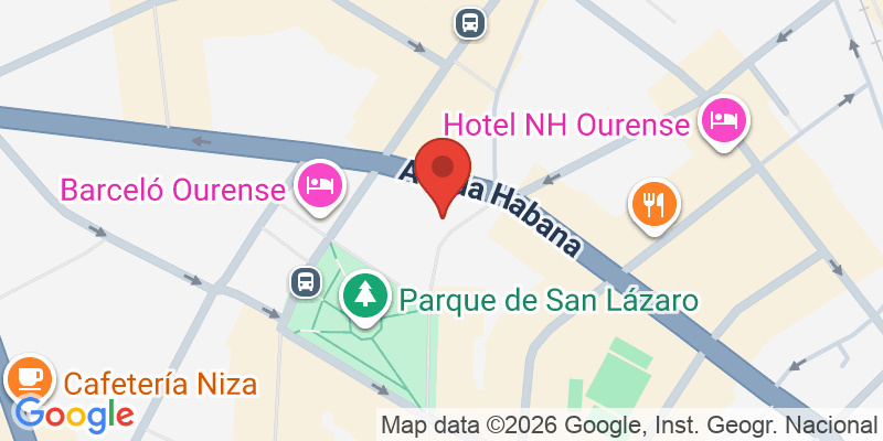 Mapa de la ubicación de Gocco Ourense