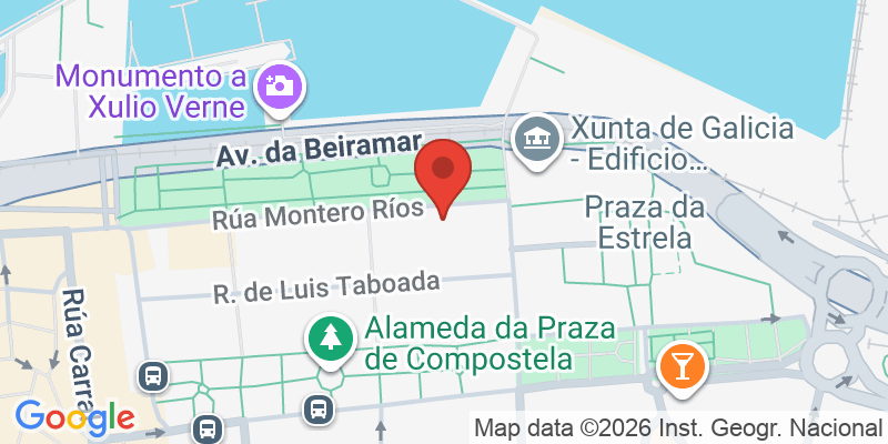 Mapa de la ubicación de Amodo Restaurante Orgánico